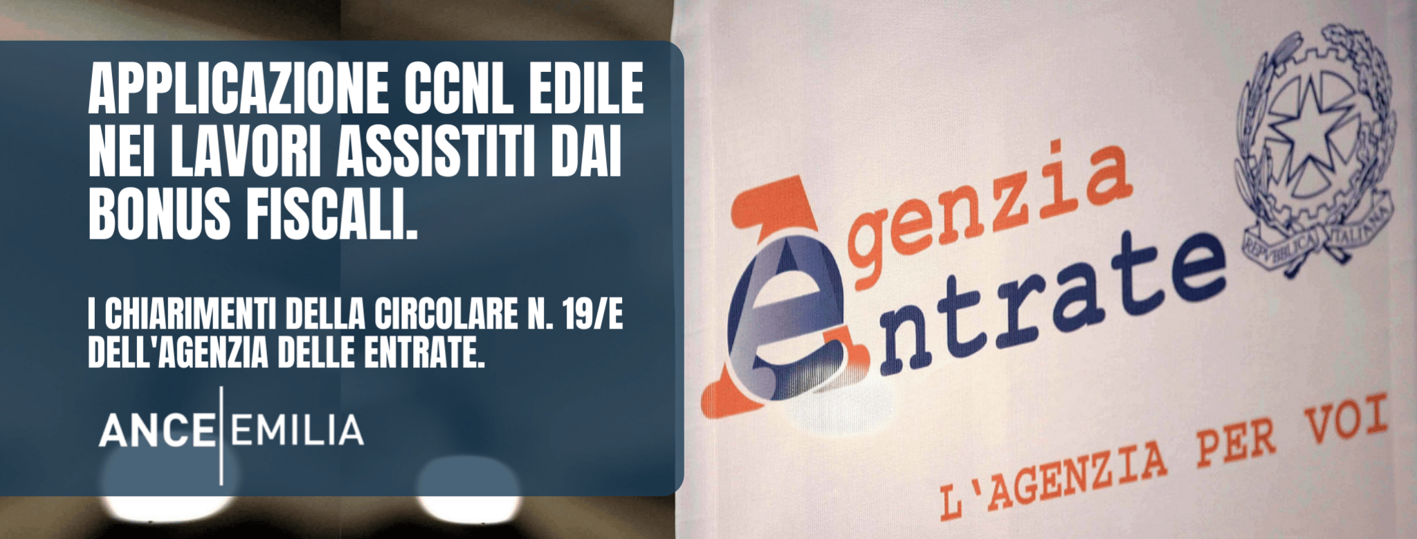 Applicazione Ccnl Edile Nei Lavori Assistiti Dai Bonus Fiscali I